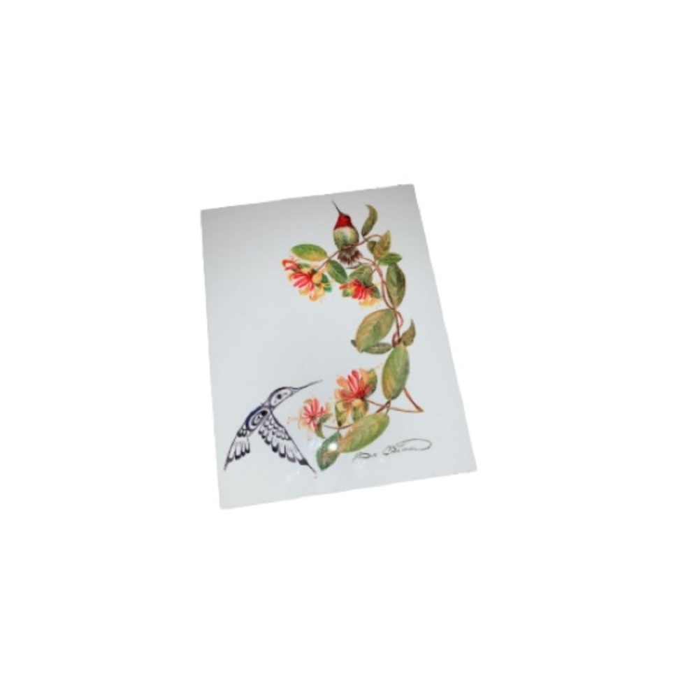 Sue Coleman “Anna’s and Honey” Hummingbird Print